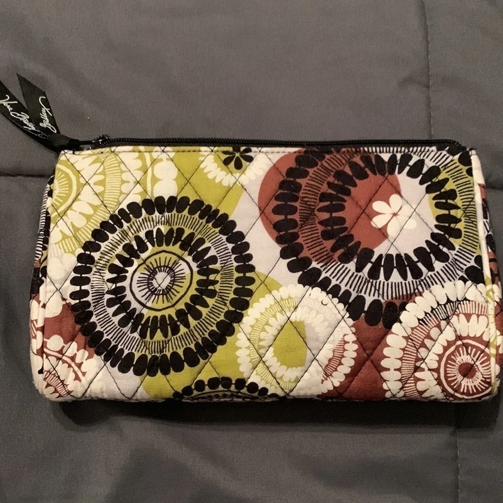 VERA Bradley Cocoa Moss Clutch